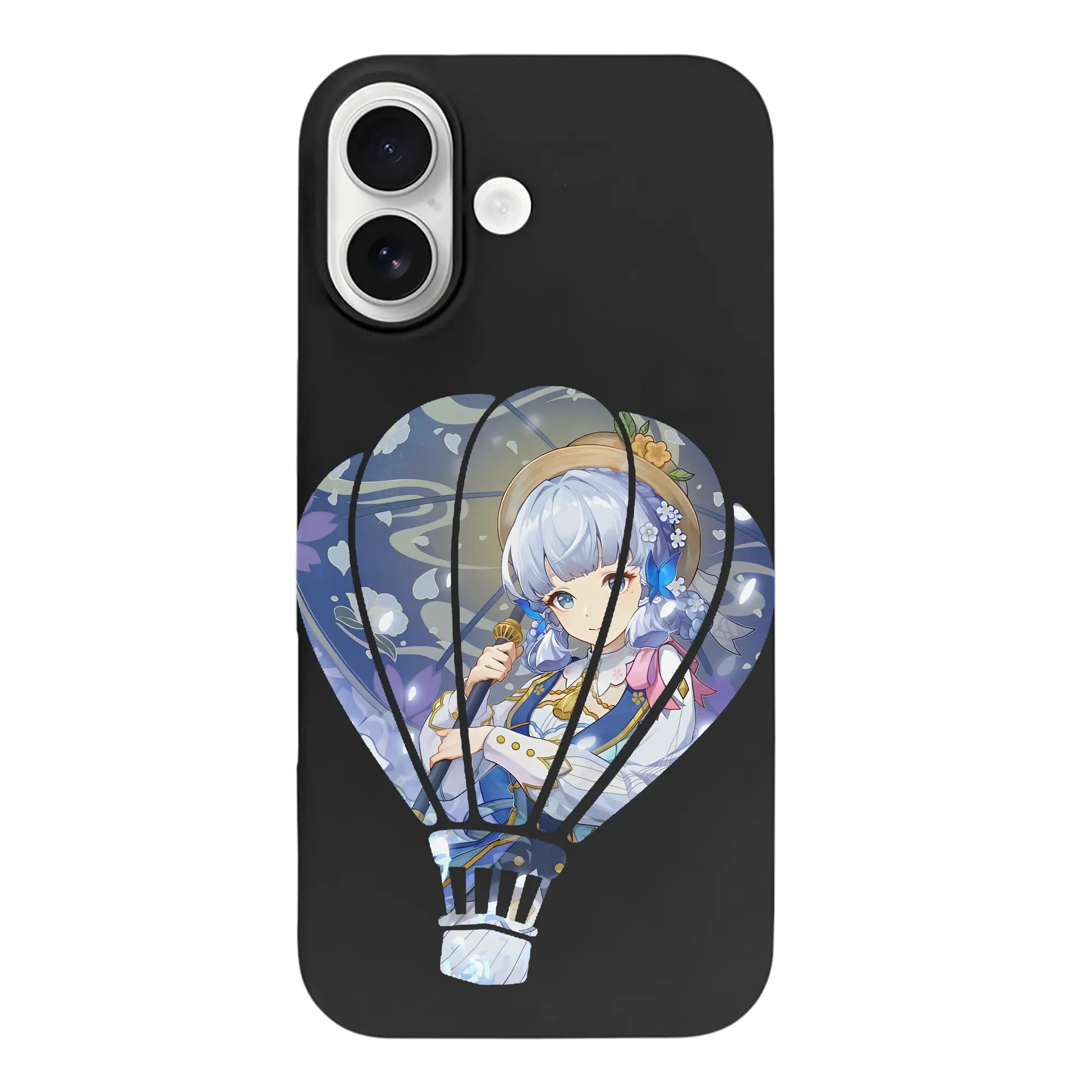 原 神 グッズ 神里綾華 - iPhone 17 シリーズ シリコンケース 薄型 耐衝撃 指紋防止 ソフトタッチカバー 精密フィット 傷防止 保護ケース iPhone 17/17 Air/17 Pro/17 Pro Max 対応